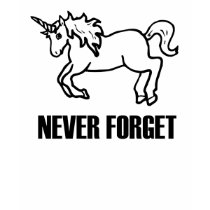 Never Forget Unicorns T-Shirt