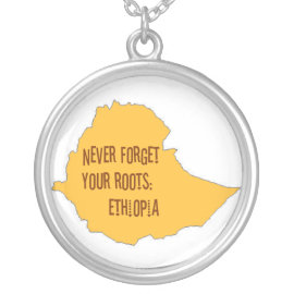 Never forget your roots: Ethiopia necklace