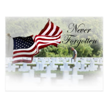 Never Forgotten - Memorial Day Postcards