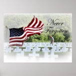 Never Forgotten - Memorial Day Posters