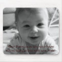 Never Frown Mousepad by AnAngelsTouch Never Frown Mousepad