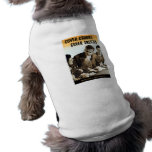 Never Give A Germ A Break -- WWII pet clothing