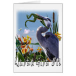 Never Give Up! Greeting Cards