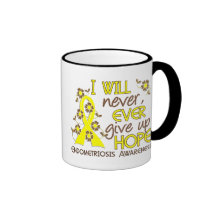 Never Give Up Hope 4 Endometriosis Coffee Mug
