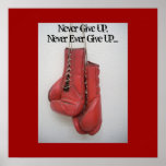 Never Give Up,Never Ever Give Up.... Poster