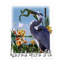 Never Give Up! posters