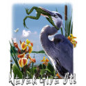 Never Give Up! t-shirts by marshbunny Never Give Up! t-shirts
