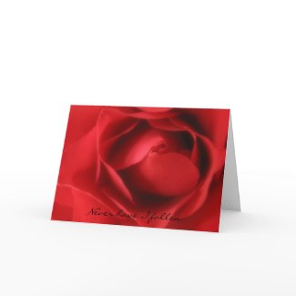 Never have I fallen Greeting Card