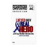 Never Knew A Hero 2 Brother (Support Our Troops) Stamps