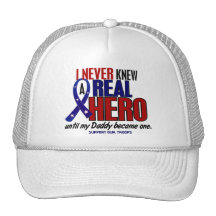 Never Knew A Hero 2 Daddy (Support Our Troops) Hat