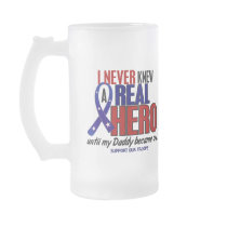 Never Knew A Hero 2 Daddy (Support Our Troops) Coffee Mug
