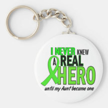 Never Knew A Hero 2 LIME GREEN (Aunt) Key Chains