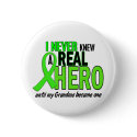 Never Knew A Hero 2 LIME GREEN (Grandma) buttons by awarenessgifts Never Knew A Hero 2 LIME GREEN (Grandma) buttons