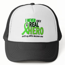 Never Knew A Hero 2 LIME GREEN (Wife) hats
