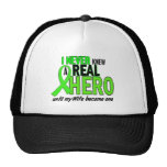 Never Knew A Hero 2 LIME GREEN (Wife) Trucker Hats