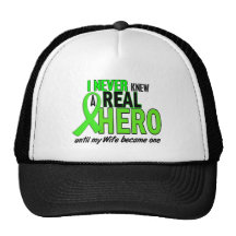 Never Knew A Hero 2 LIME GREEN (Wife) Trucker Hats