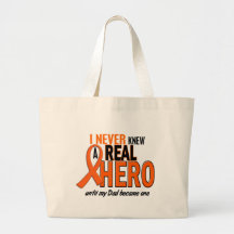 Never Knew A Hero 2 ORANGE (Dad) Bag