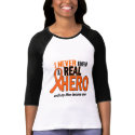 Never Knew A Hero 2 ORANGE (Mom) t-shirts