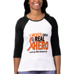 Never Knew A Hero 2 ORANGE (Mom) T Shirt