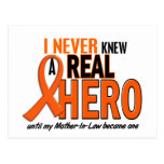 Never Knew A Hero 2 ORANGE (Mother-In-Law) Post Cards