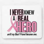 Never Knew A Hero 2 PINK (Best Friend) Mouse Pad