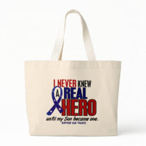 Never Knew A Hero 2 Son (Support Our Troops) Tote Bag