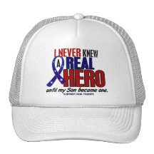 Never Knew A Hero 2 Son (Support Our Troops) Mesh Hat