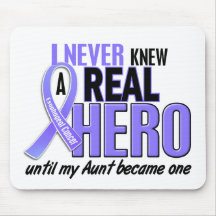 Never Knew A Hero Aunt Esophageal Cancer Mousepad