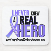 Never Knew A Hero Grandfather Esophageal Cancer Mousepads