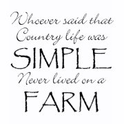 Never Lived on a Farm Quote shirt