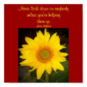 Never look down...Quote Poster-Jesse Jackson posters