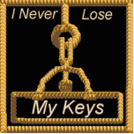 Never Lose my Keys Photo Cutout