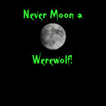 Never Moon a Werewolf! Shirt