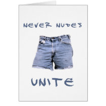 Never Nudes Unite Card