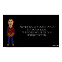 Never Raise Your Hands Print