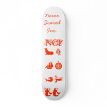Never Scared Inc., NCI, Blackout skateboards by CLP1993 Never Scared Inc., NCI, Blackout skateboards