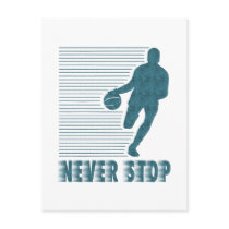 Never Stop: Basketball postcards by nakedzealot Never Stop: Basketball postcards