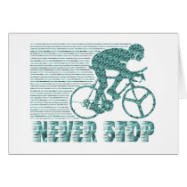 Never Stop: Cycling cards by nakedzealot Never Stop: Cycling cards