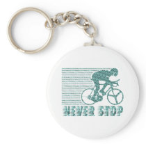 Never Stop: Cycling Keychains