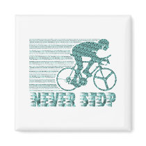 Never Stop: Cycling magnets by nakedzealot Never Stop: Cycling magnets