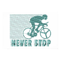 Never Stop: Cycling posters