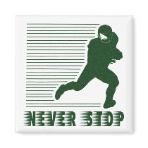 Never Stop: Football magnets by nakedzealot Never Stop: Football magnets