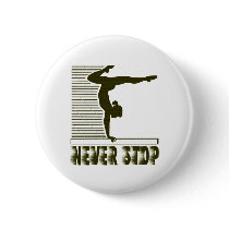 Never Stop: Gymnastics buttons by nakedzealot Never Stop: Gymnastics buttons