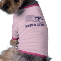 Never Stop: Skiing pet clothing