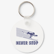 Never Stop: Skiing keychains by nakedzealot Never Stop: Skiing keychains