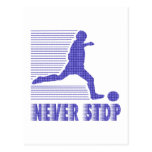 Never Stop: Soccer Post Cards
