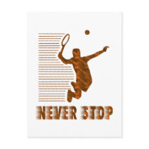 Never Stop: Tennis Postcards