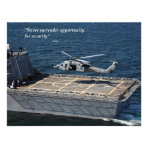 Never surrender opportunity for security personalized announcements