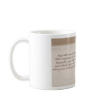Never take for granted mug
