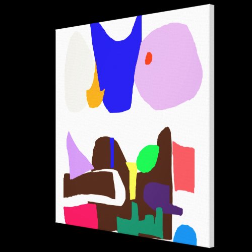 Never Tired Stretched Canvas Print